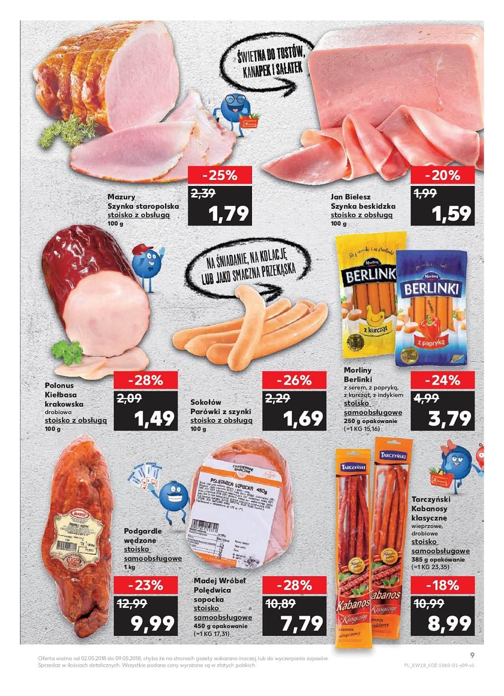 Gazetka promocyjna Kaufland do 09/05/2018 str.9