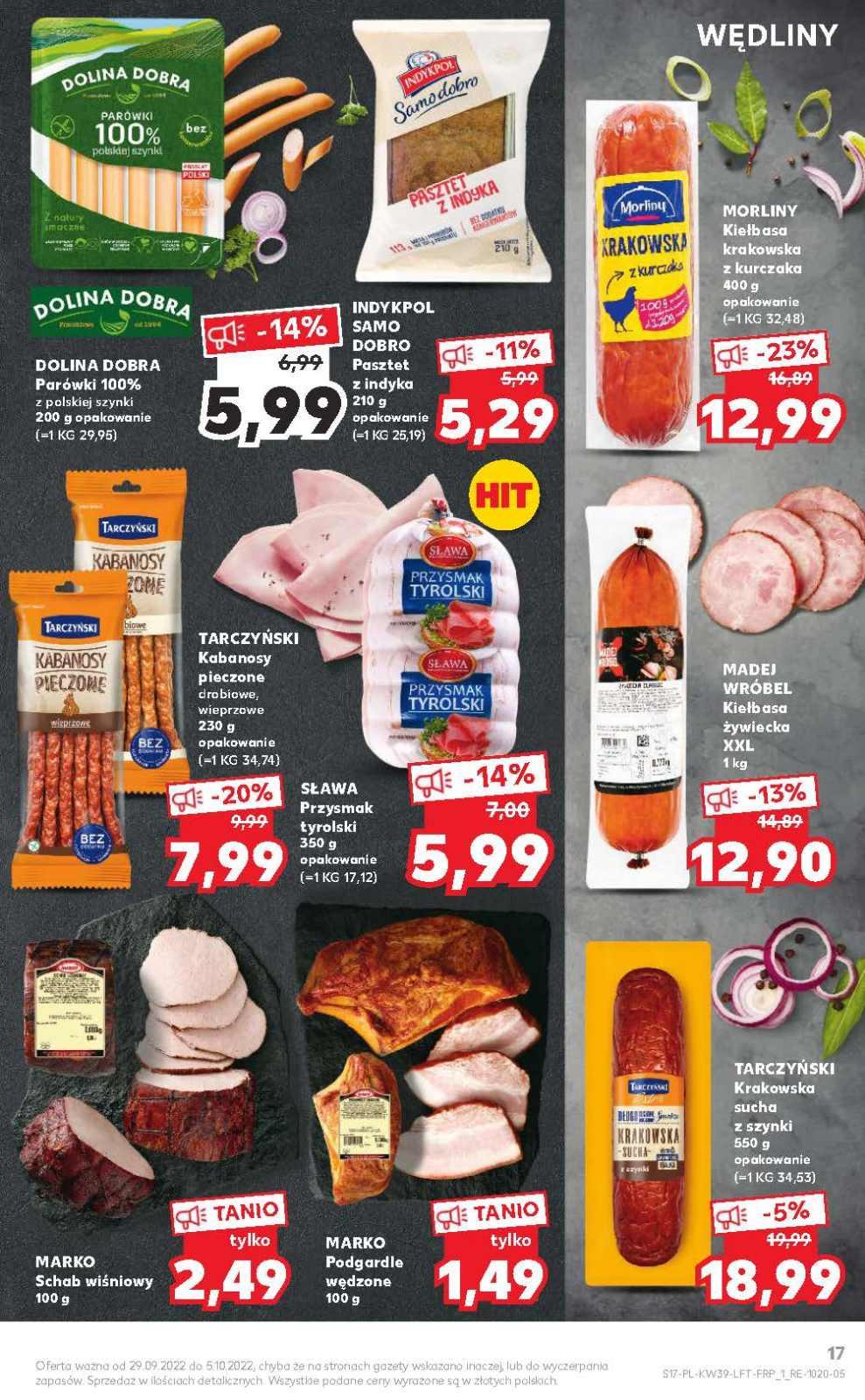 Gazetka promocyjna Kaufland do 05/10/2022 str.17