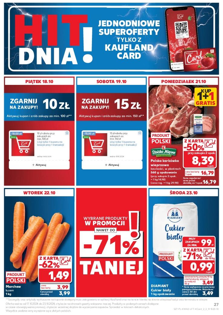 Gazetka promocyjna Kaufland do 23/10/2024 str.27