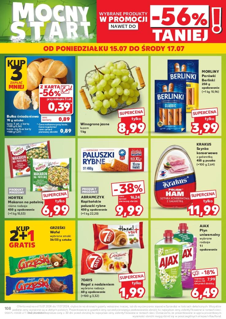 Gazetka promocyjna Kaufland do 17/07/2024 str.108