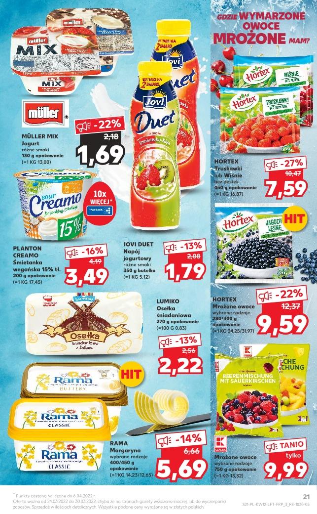 Gazetka promocyjna Kaufland do 30/03/2022 str.21