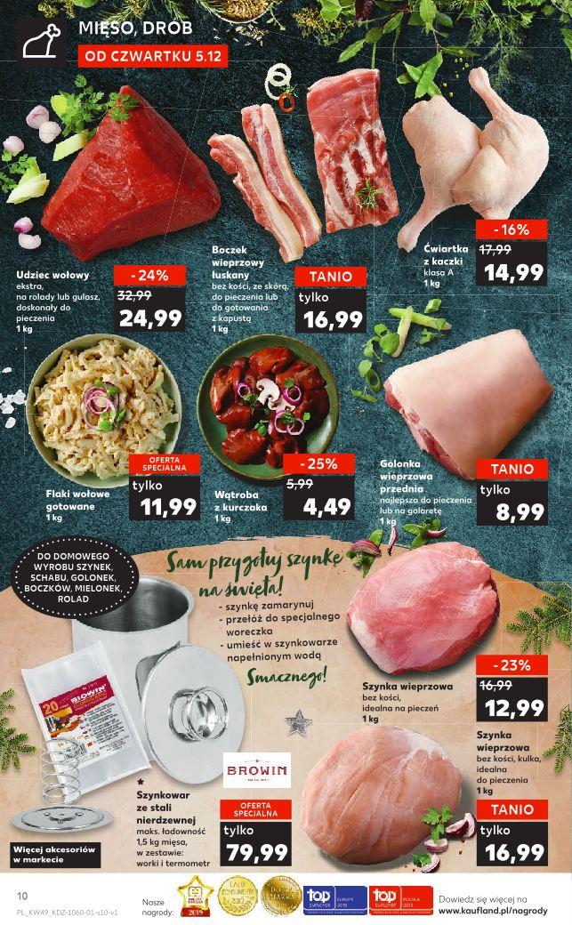 Gazetka promocyjna Kaufland do 11/12/2019 str.10