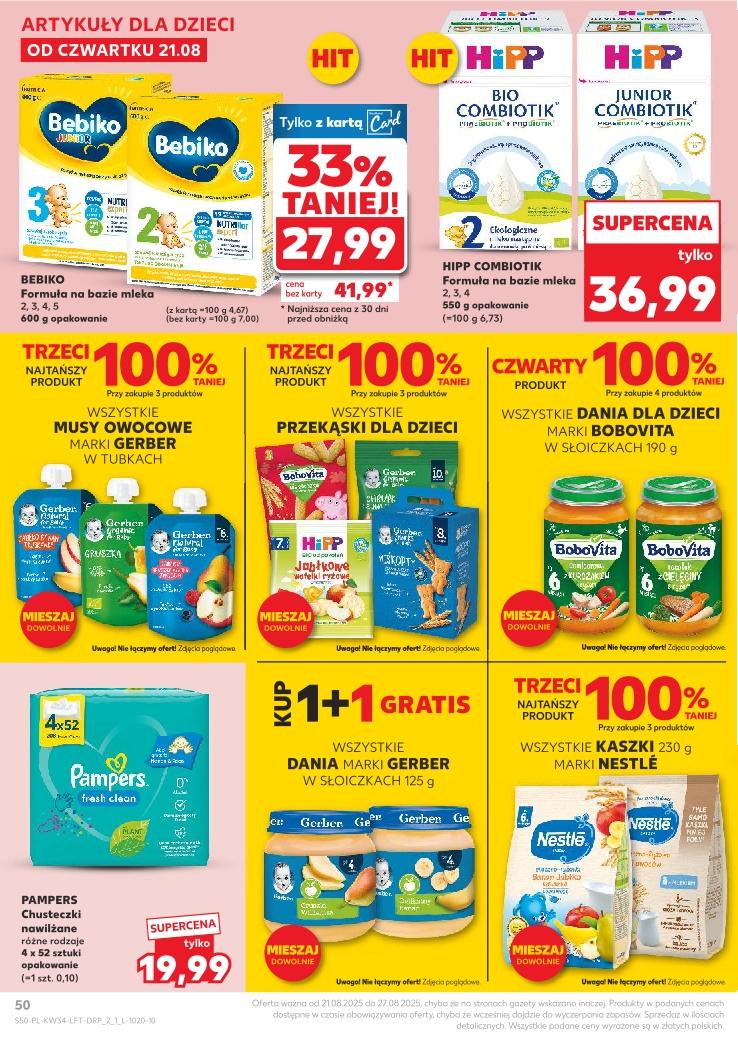 Gazetka promocyjna Kaufland do 27/08/2025 str.50