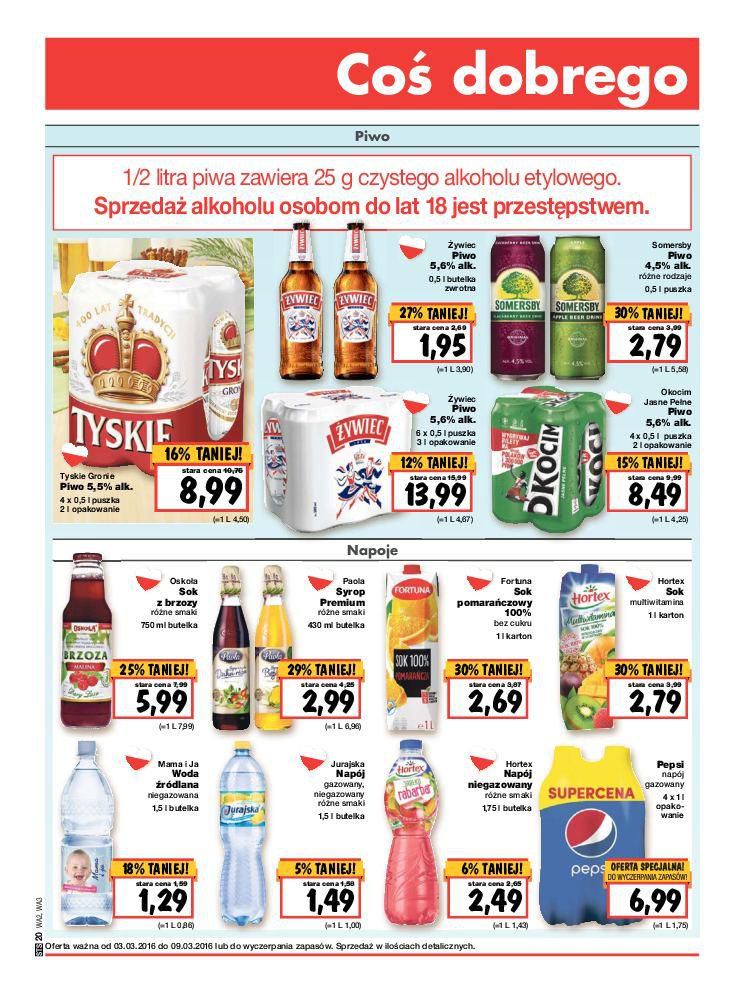 Gazetka promocyjna Kaufland do 09/03/2016 str.20