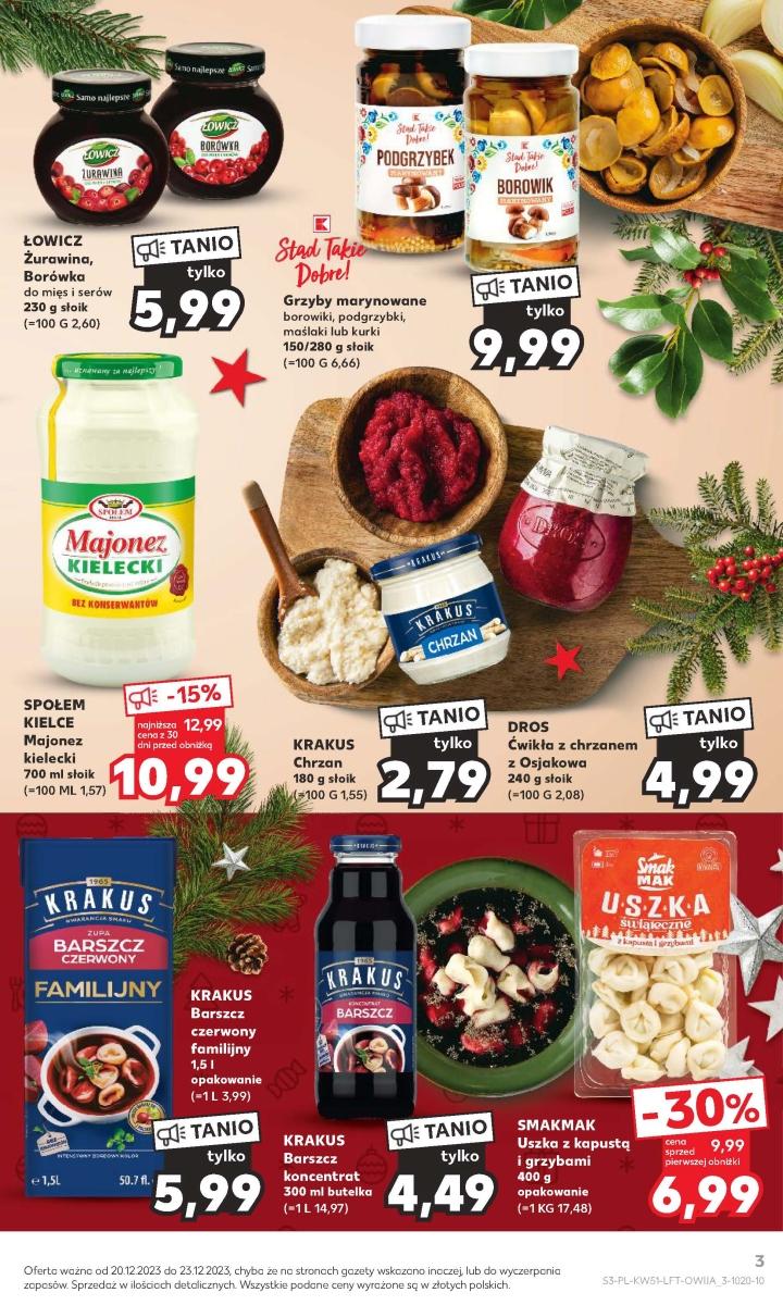 Gazetka promocyjna Kaufland do 27/12/2023 str.3