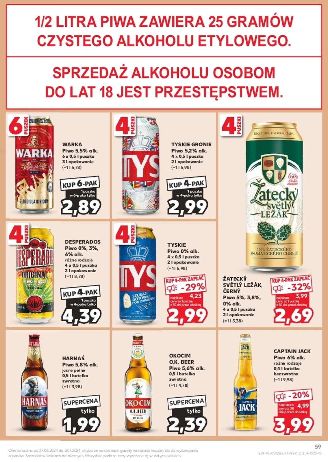 Gazetka promocyjna Kaufland do 03/07/2024 str.59