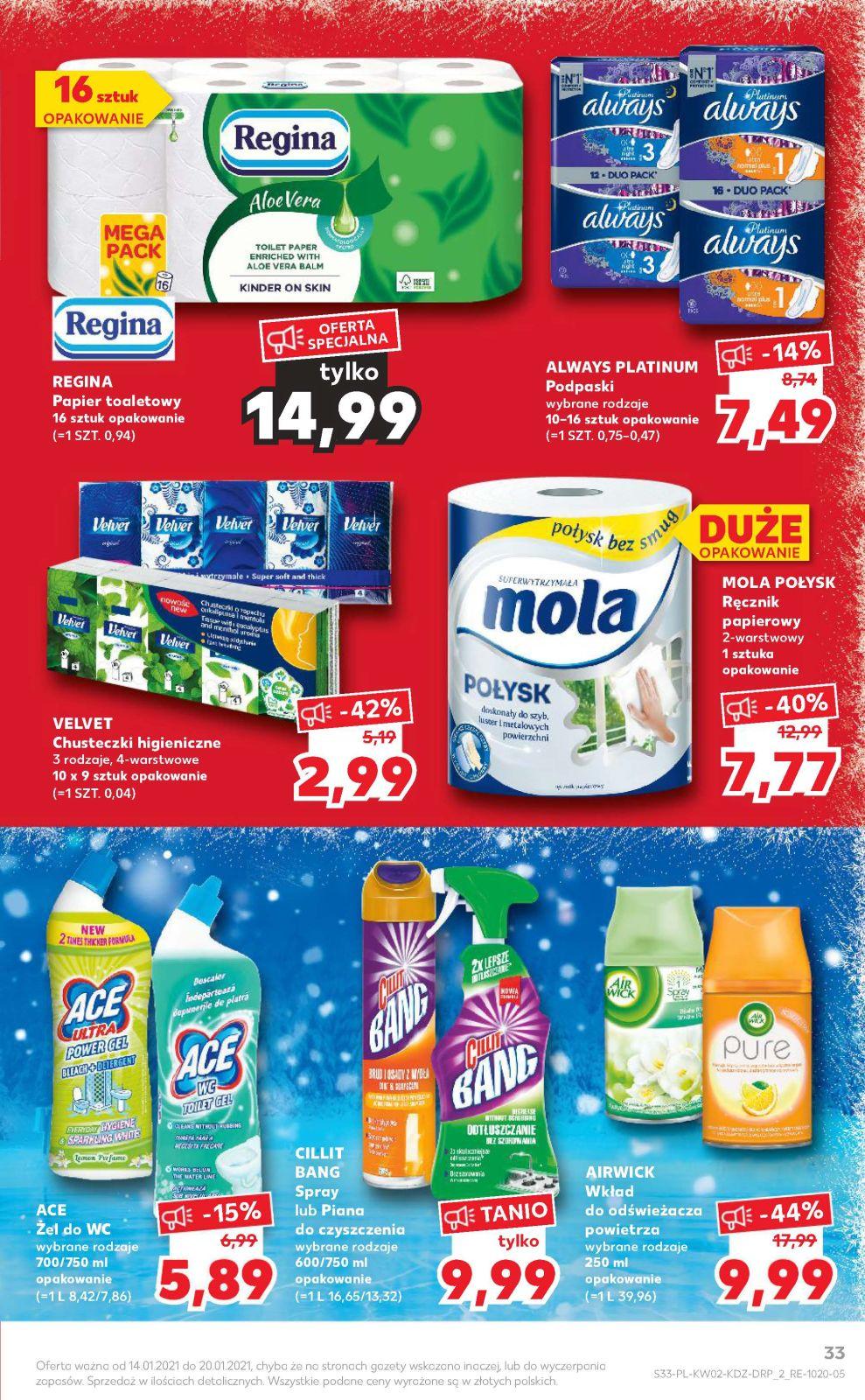 Gazetka promocyjna Kaufland do 20/01/2021 str.33