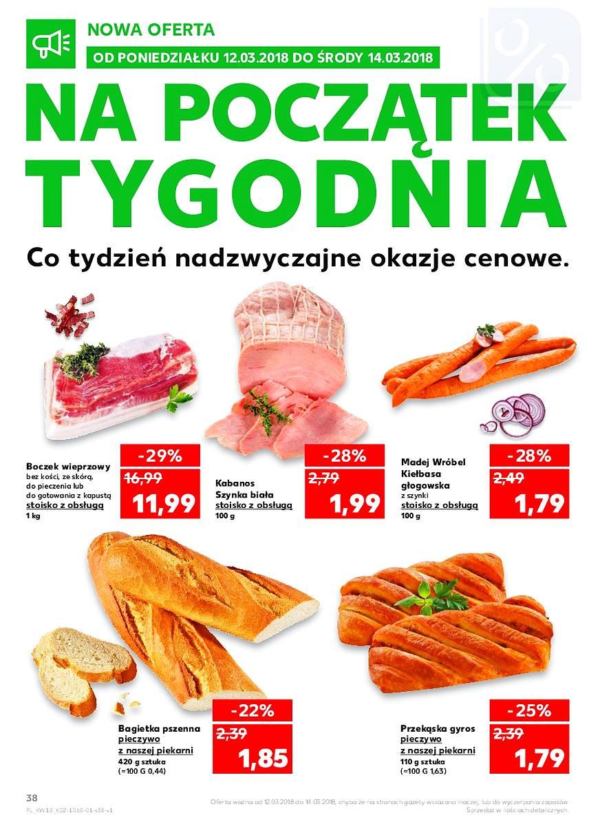 Gazetka promocyjna Kaufland do 14/03/2018 str.38