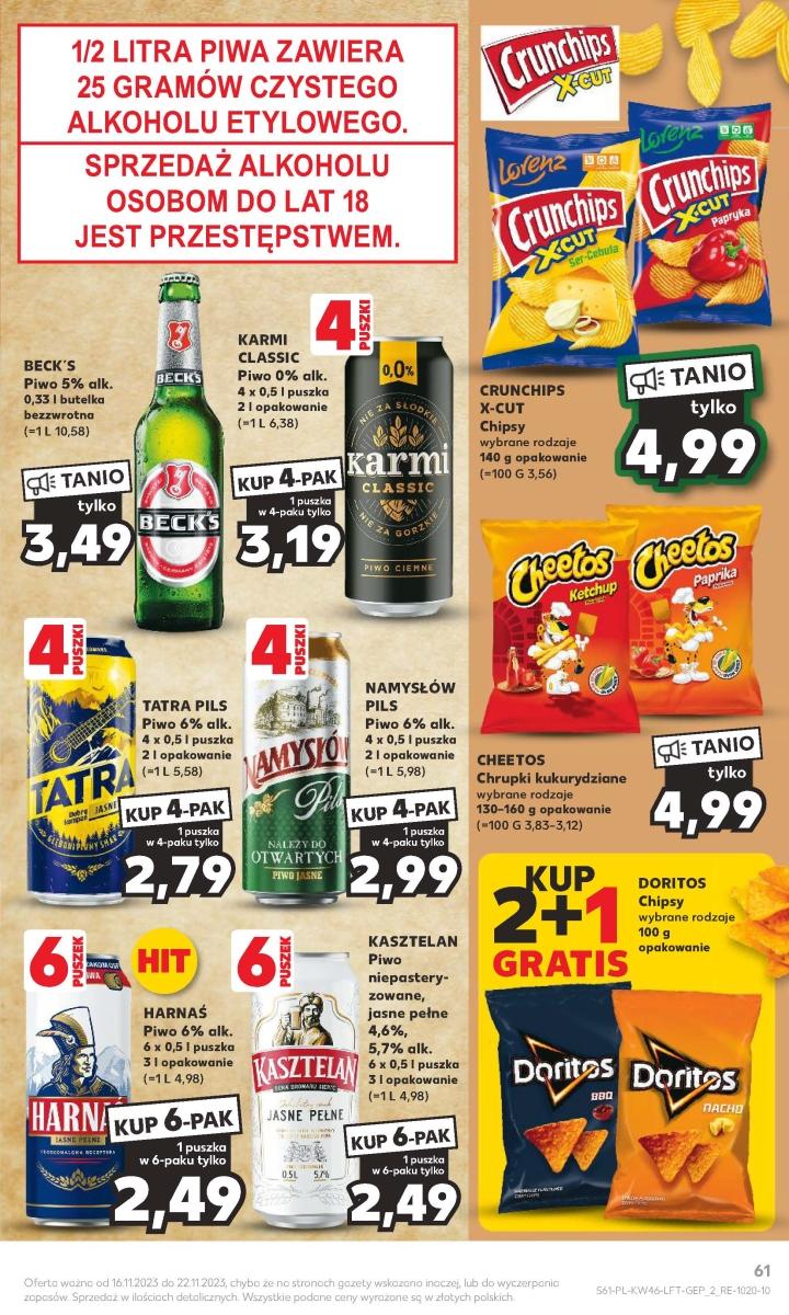 Gazetka promocyjna Kaufland do 22/11/2023 str.61