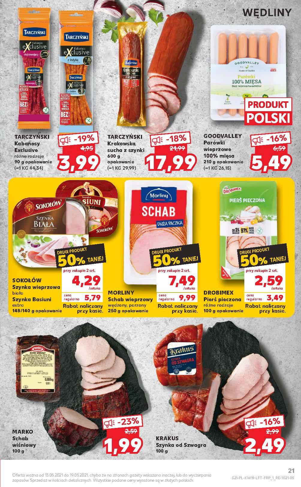 Gazetka promocyjna Kaufland do 19/05/2021 str.21