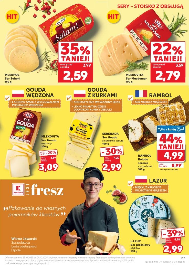 Gazetka promocyjna Kaufland do 29/10/2025 str.27