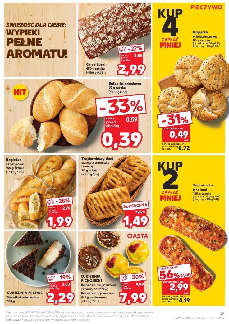 Gazetka promocyjna Kaufland do 28/08/2024 str.39