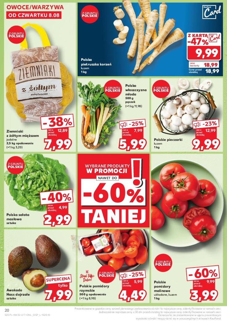 Gazetka promocyjna Kaufland do 13/08/2024 str.20