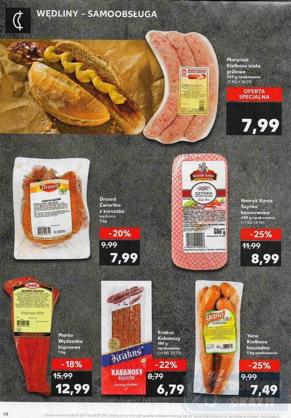 Gazetka promocyjna Kaufland do 26/07/2017 str.14