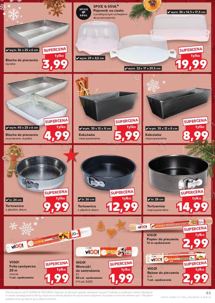 Gazetka promocyjna Kaufland do 18/12/2024 str.45