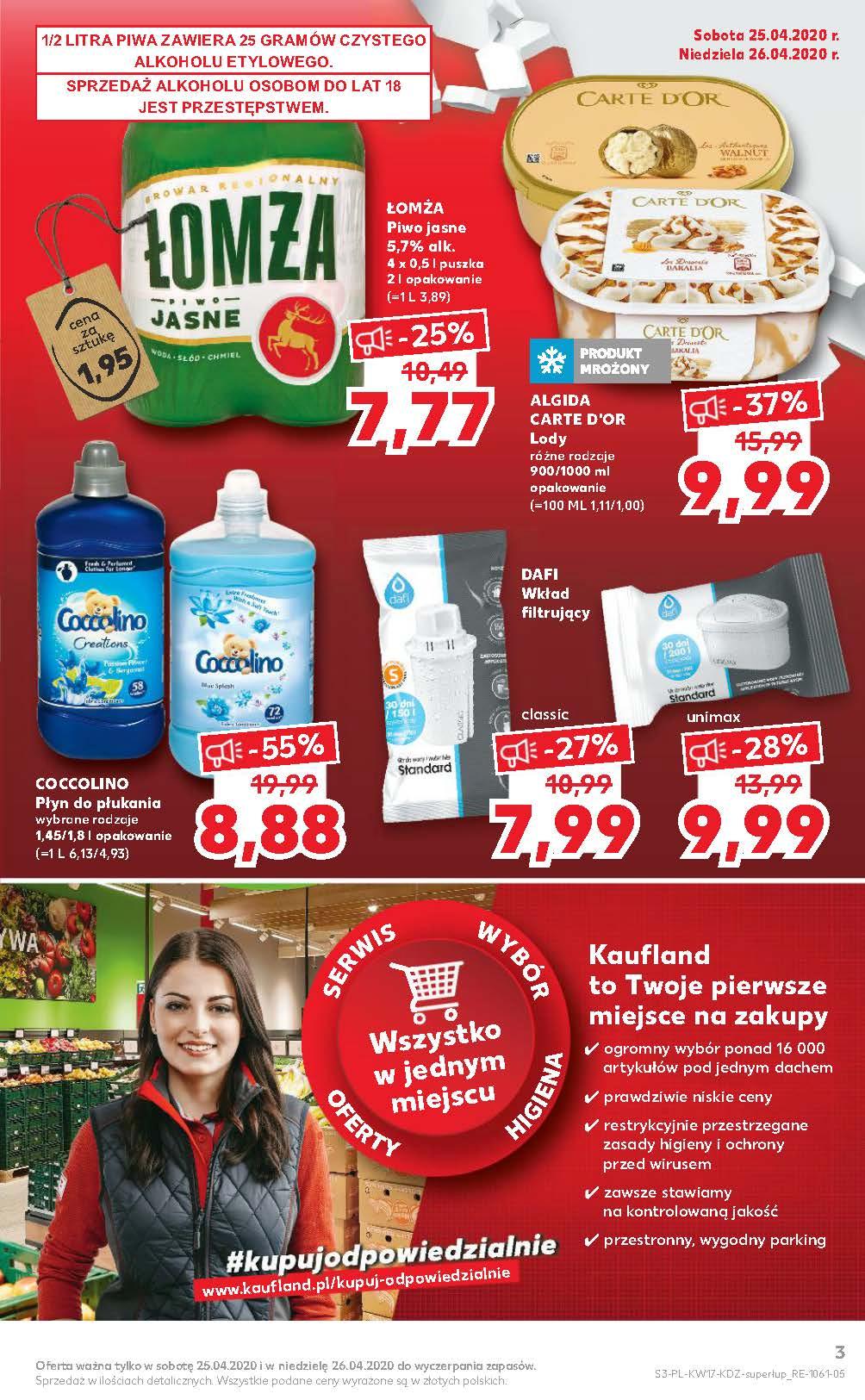 Gazetka promocyjna Kaufland do 29/04/2020 str.3