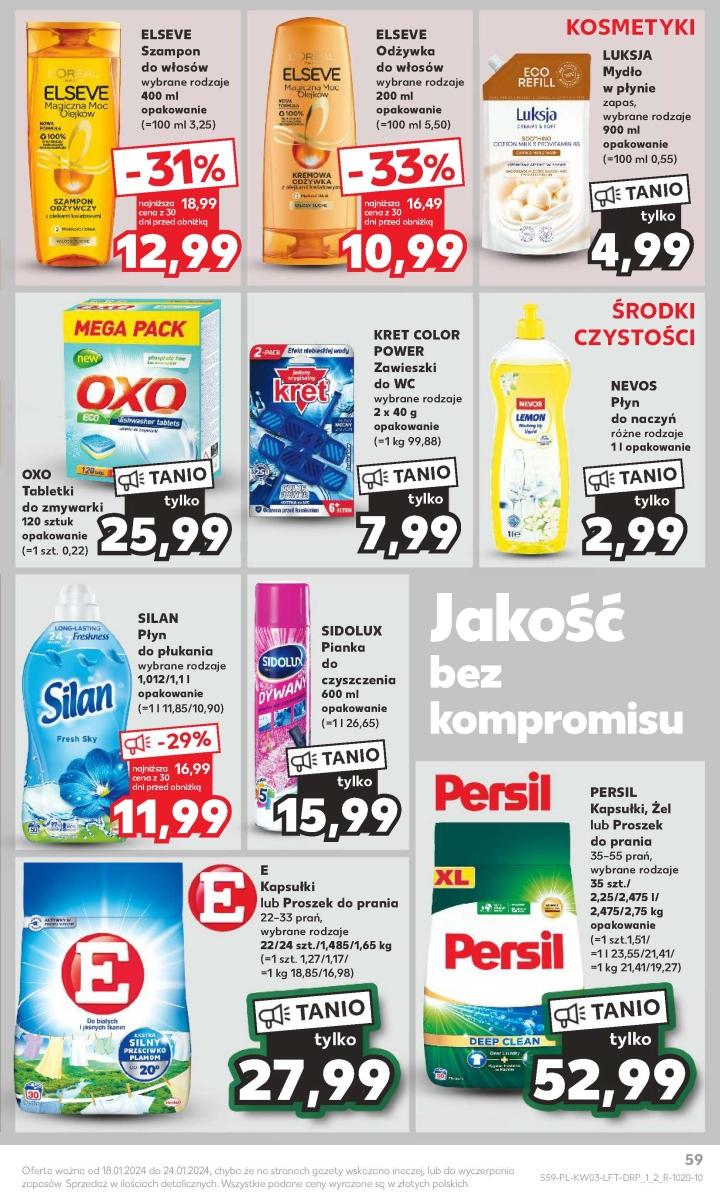 Gazetka promocyjna Kaufland do 24/01/2024 str.59