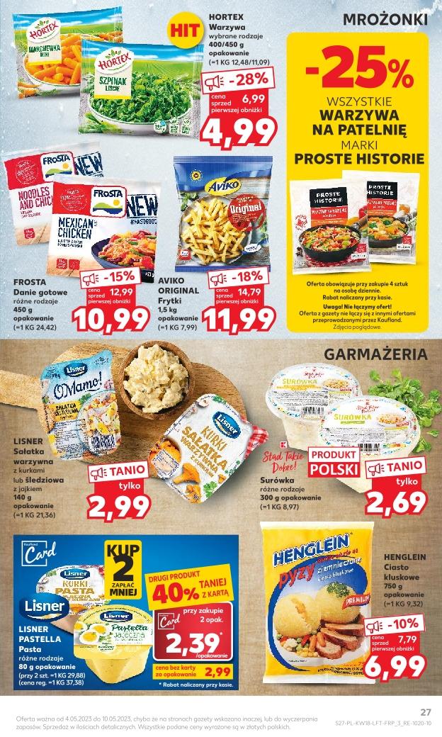 Gazetka promocyjna Kaufland do 10/05/2023 str.27