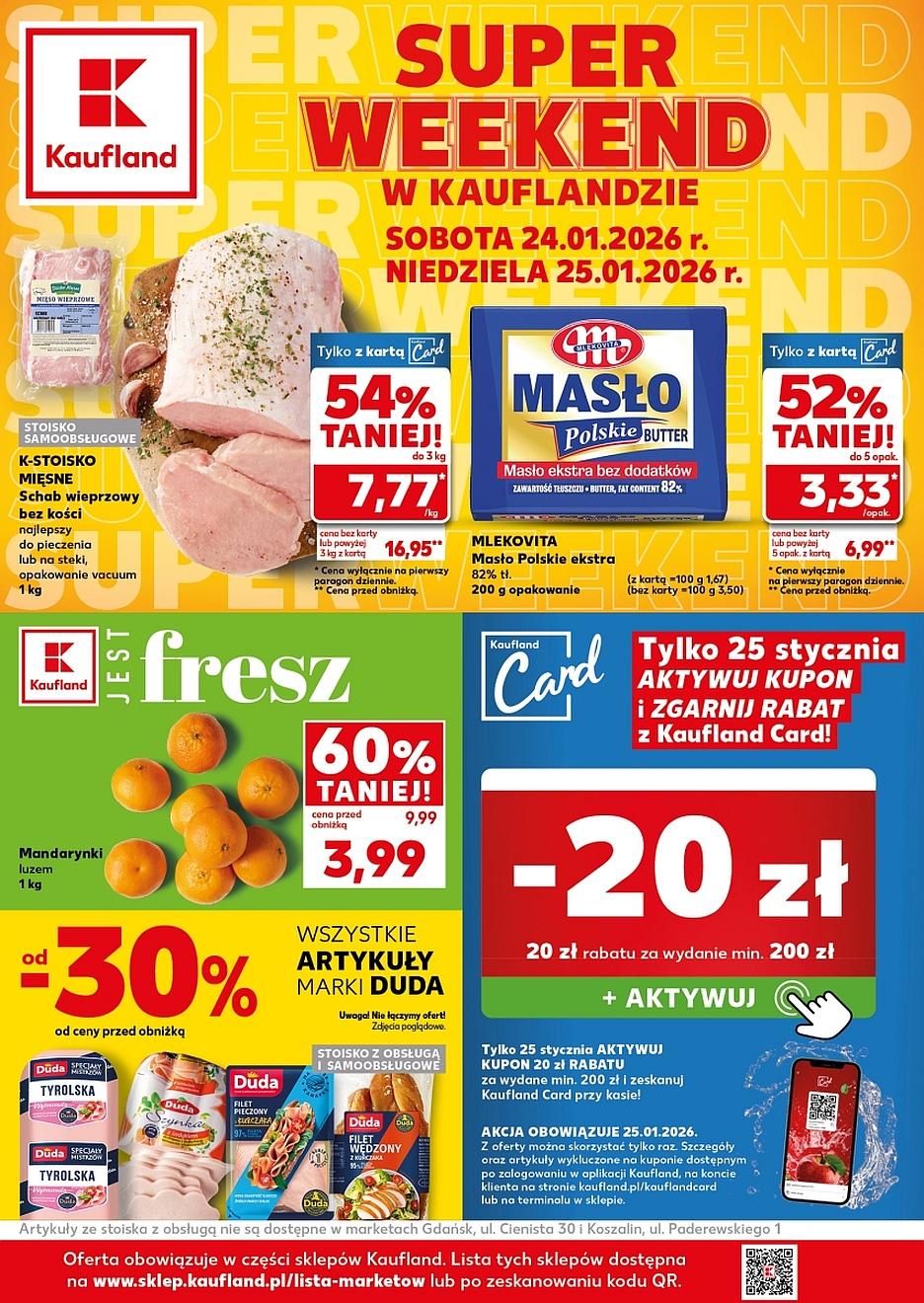 Gazetka promocyjna Kaufland do 25/01/2026 str.1