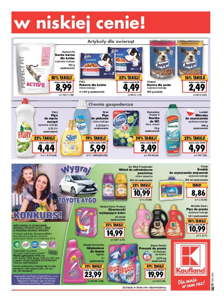 Gazetka promocyjna Kaufland do 09/03/2016 str.23