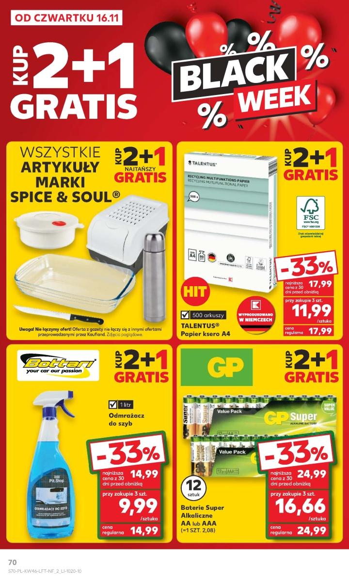 Gazetka promocyjna Kaufland do 22/11/2023 str.70