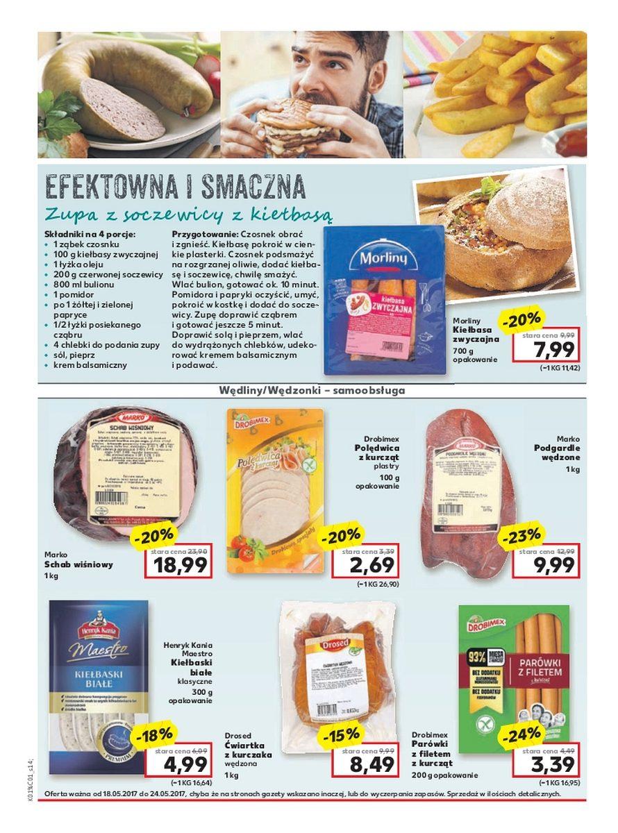 Gazetka promocyjna Kaufland do 24/05/2017 str.14