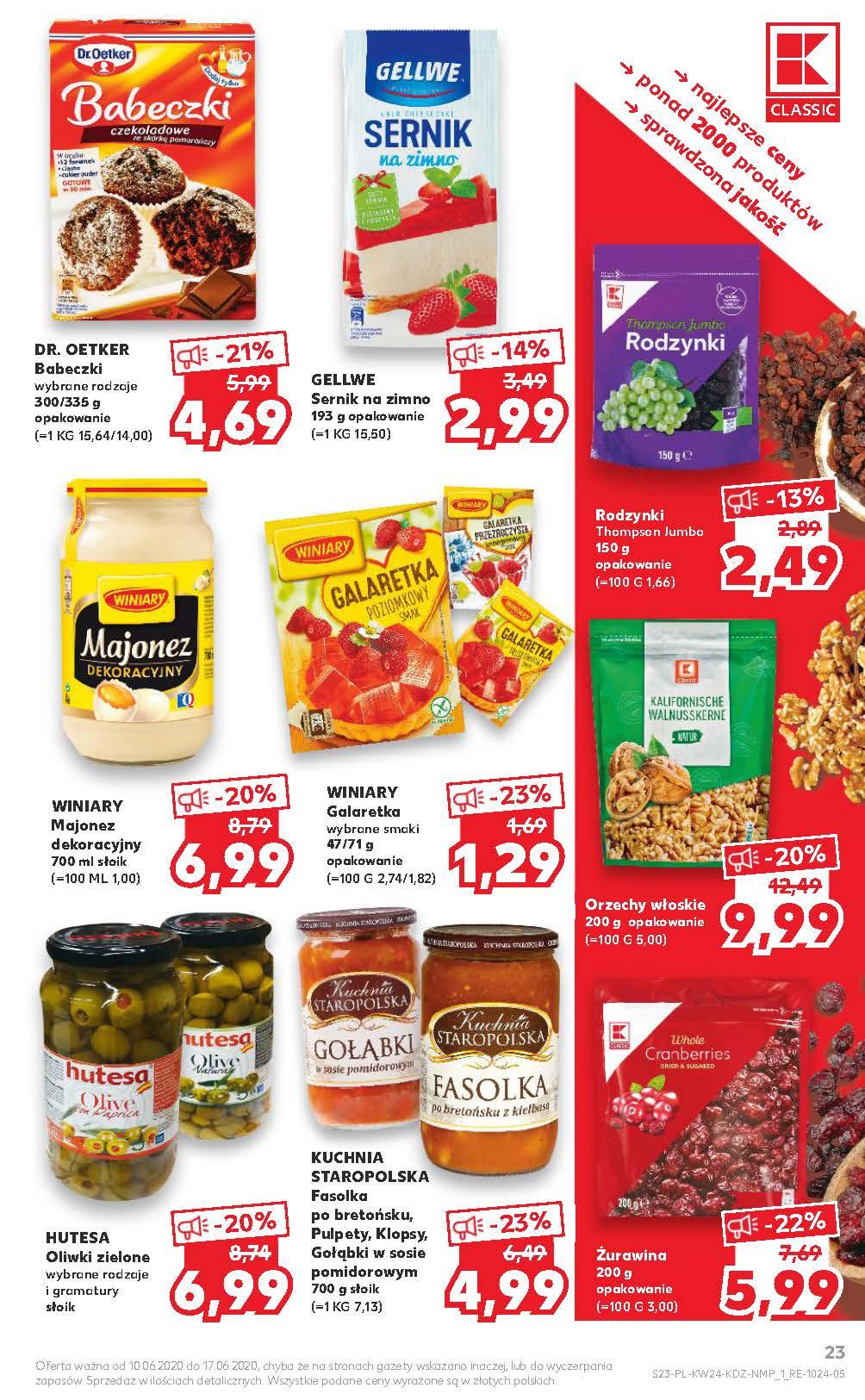 Gazetka promocyjna Kaufland do 17/06/2020 str.23