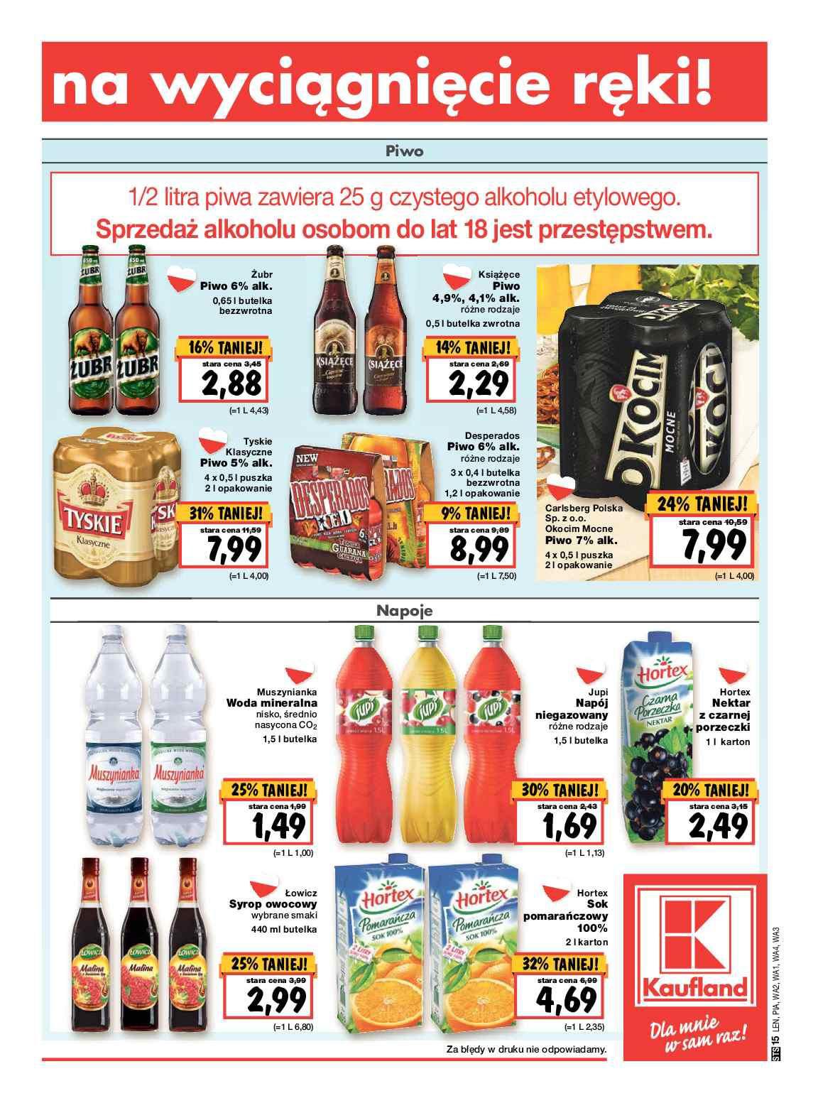 Gazetka promocyjna Kaufland do 27/01/2016 str.15