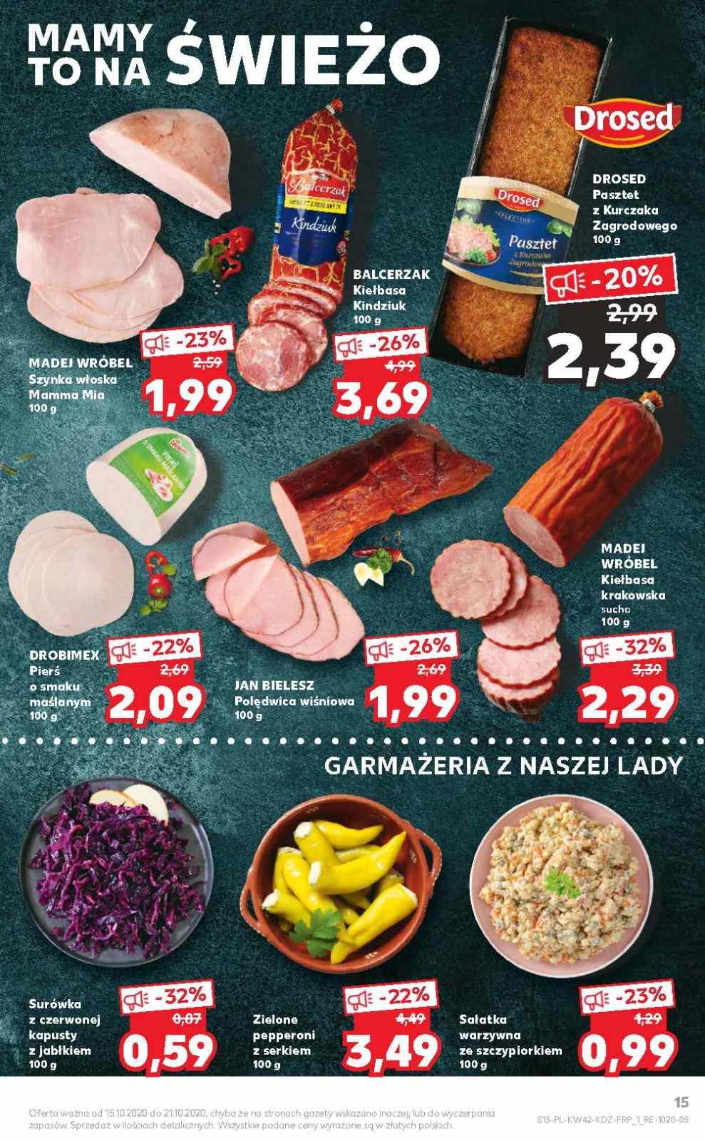 Gazetka promocyjna Kaufland do 21/10/2020 str.15