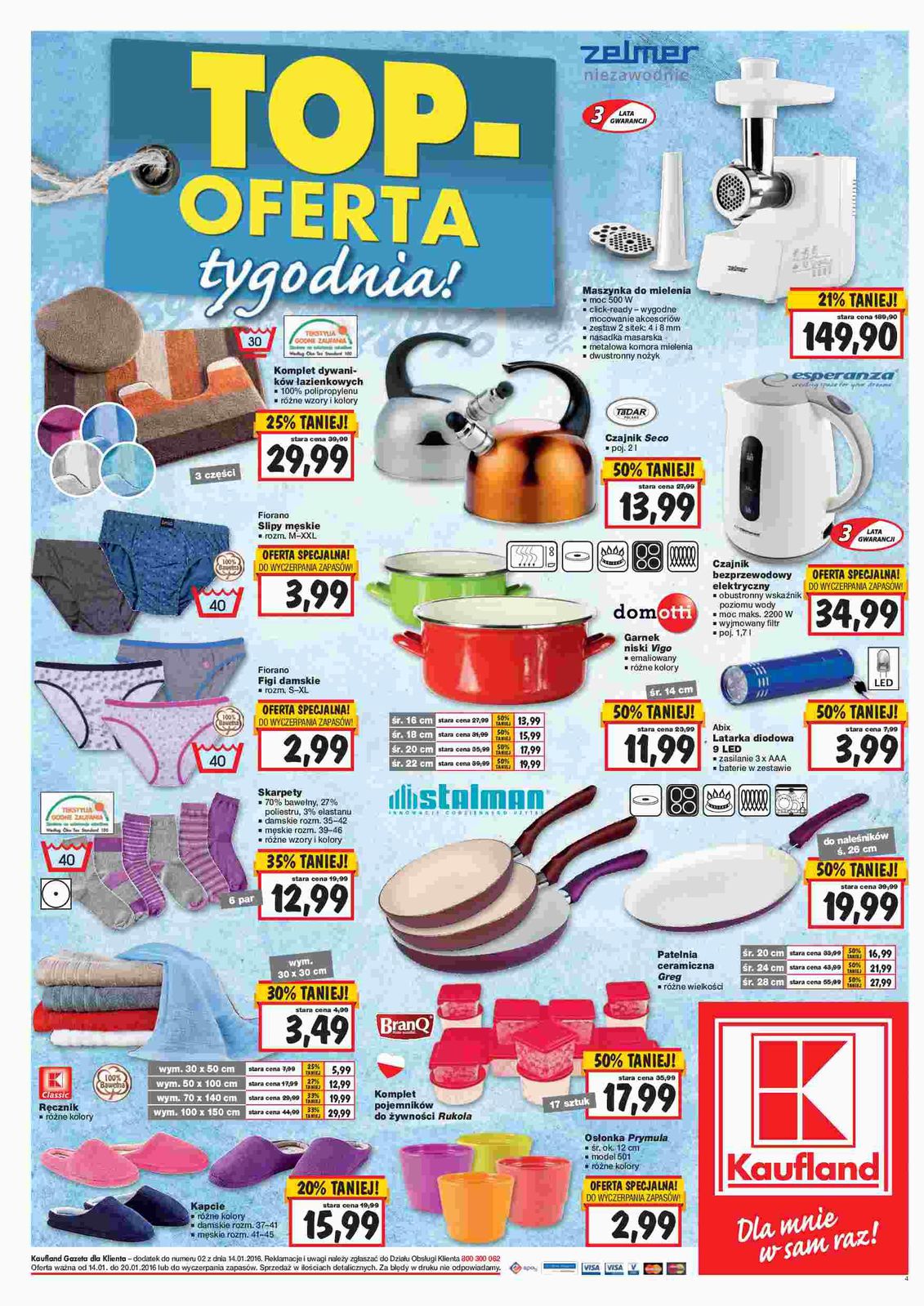 Gazetka promocyjna Kaufland do 20/01/2016 str.4