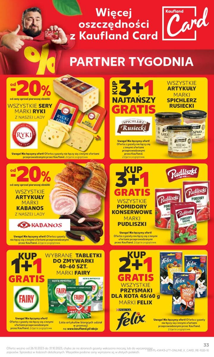 Gazetka promocyjna Kaufland do 31/10/2023 str.33