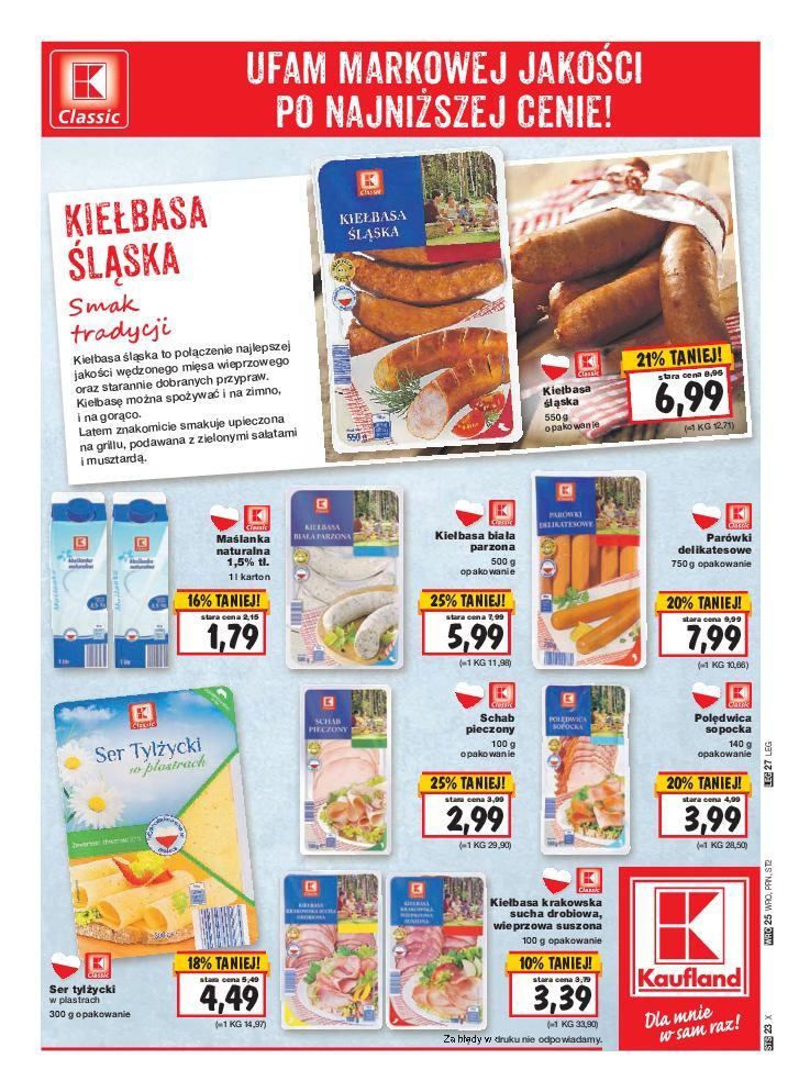 Gazetka promocyjna Kaufland do 20/04/2016 str.24