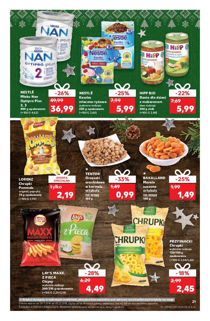 Gazetka promocyjna Kaufland do 05/12/2018 str.21