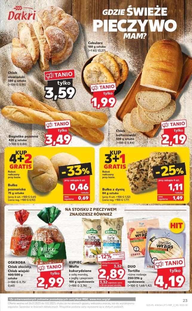 Gazetka promocyjna Kaufland do 01/02/2023 str.23