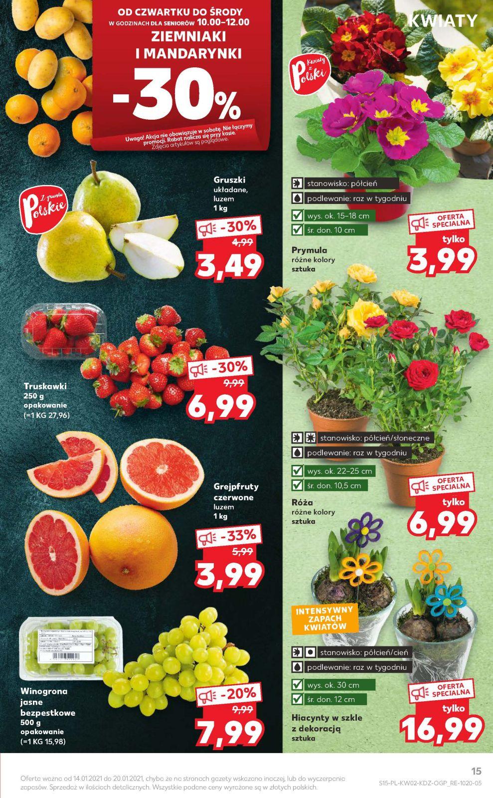 Gazetka promocyjna Kaufland do 20/01/2021 str.15