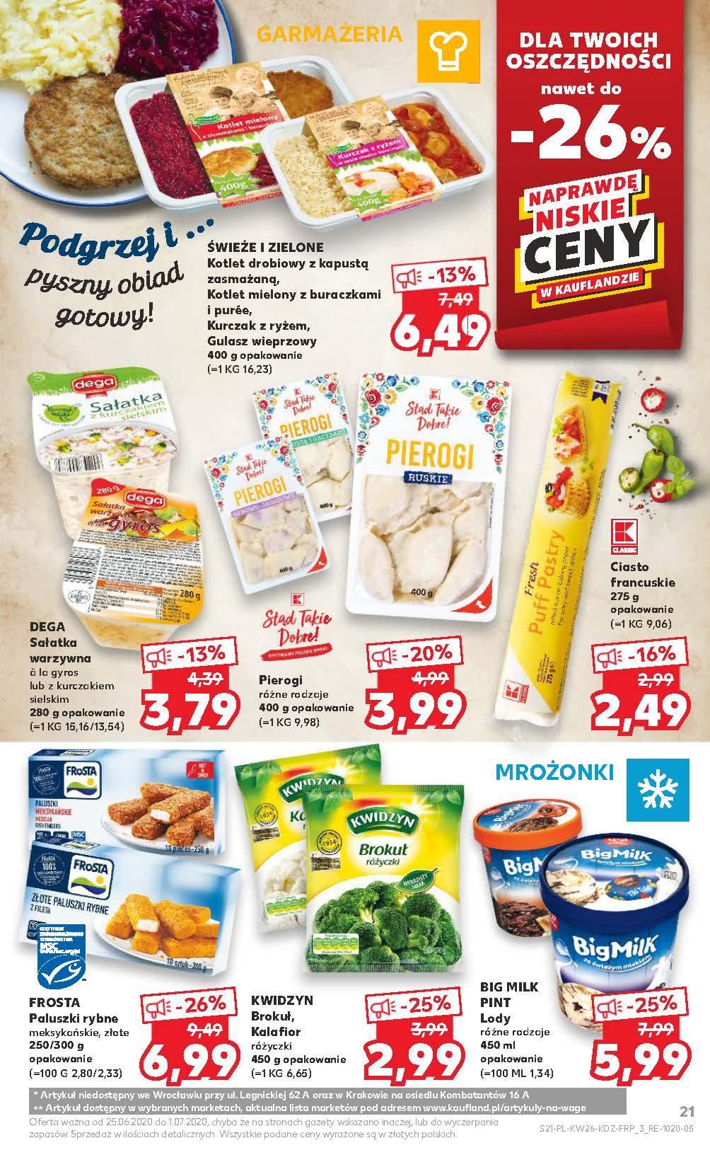 Gazetka promocyjna Kaufland do 01/07/2020 str.21