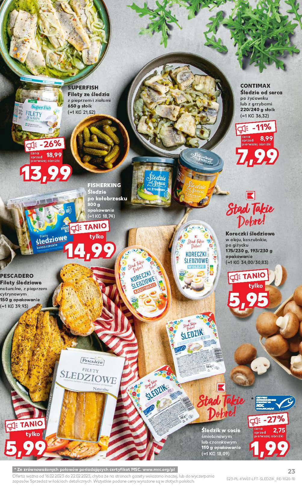 Gazetka promocyjna Kaufland do 22/02/2023 str.23