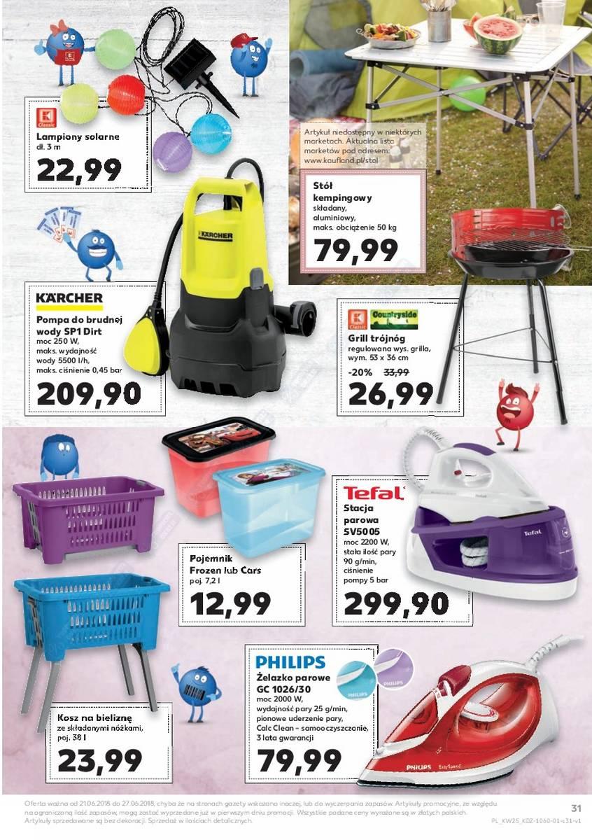 Gazetka promocyjna Kaufland do 27/06/2018 str.31