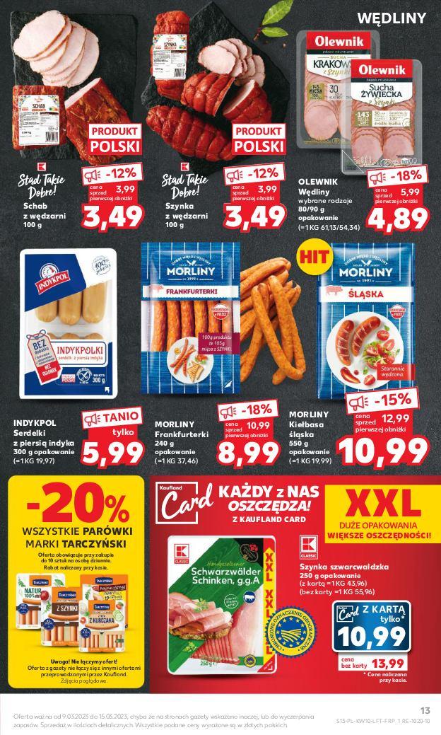 Gazetka promocyjna Kaufland do 15/03/2023 str.13