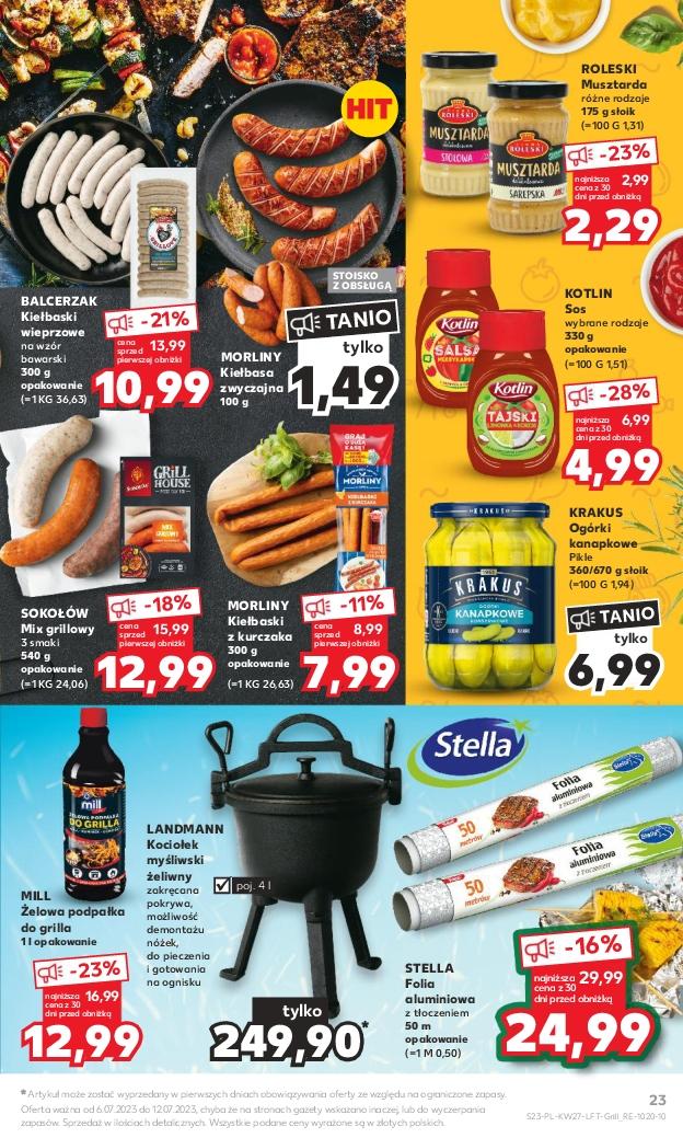 Gazetka promocyjna Kaufland do 12/07/2023 str.23