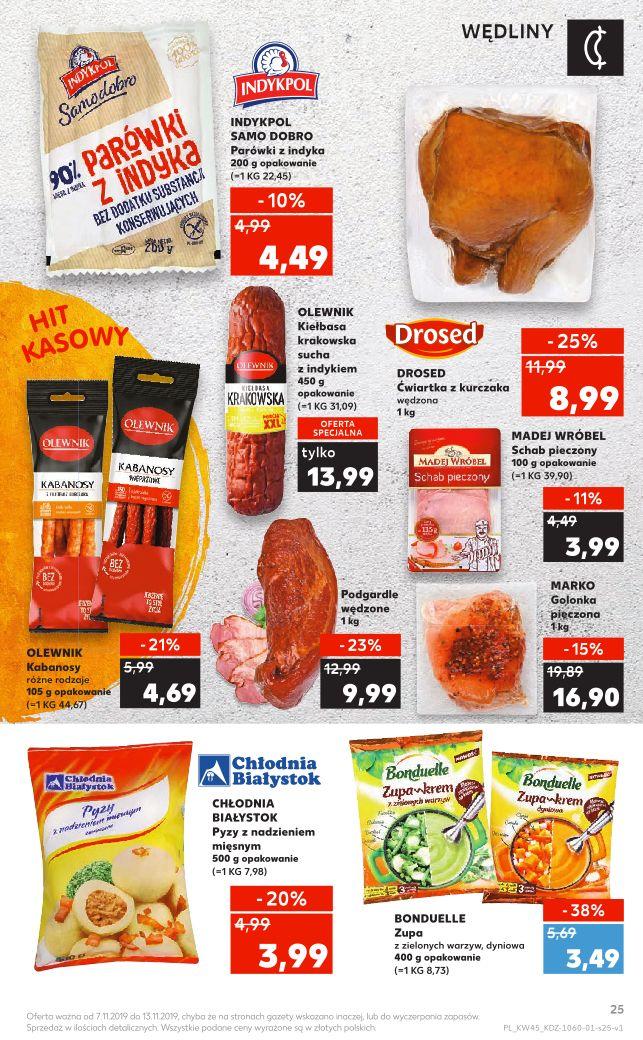 Gazetka promocyjna Kaufland do 13/11/2019 str.25