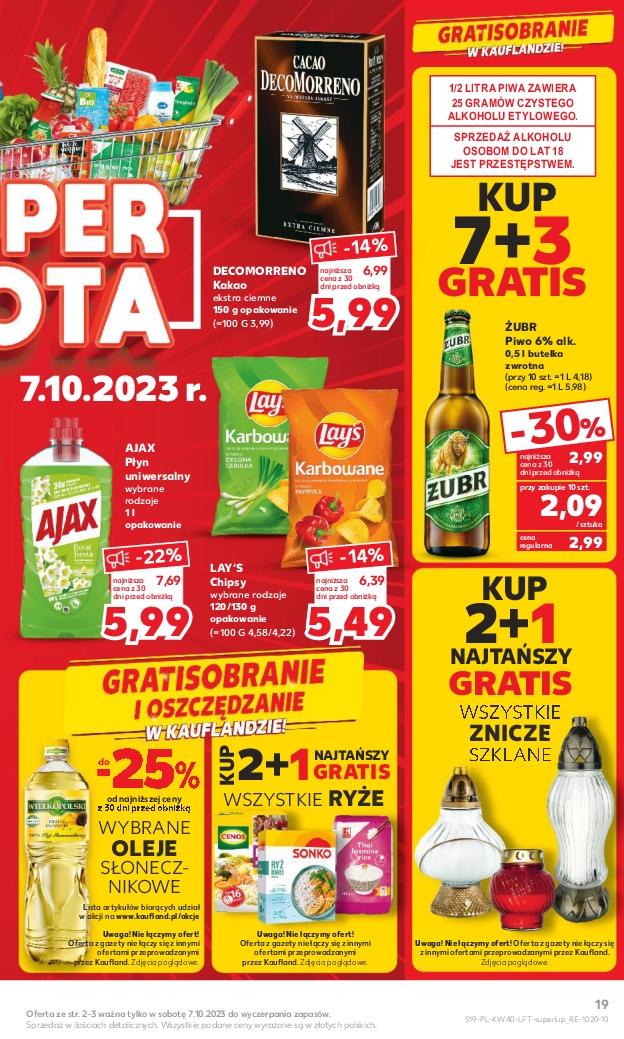 Gazetka promocyjna Kaufland do 11/10/2023 str.19