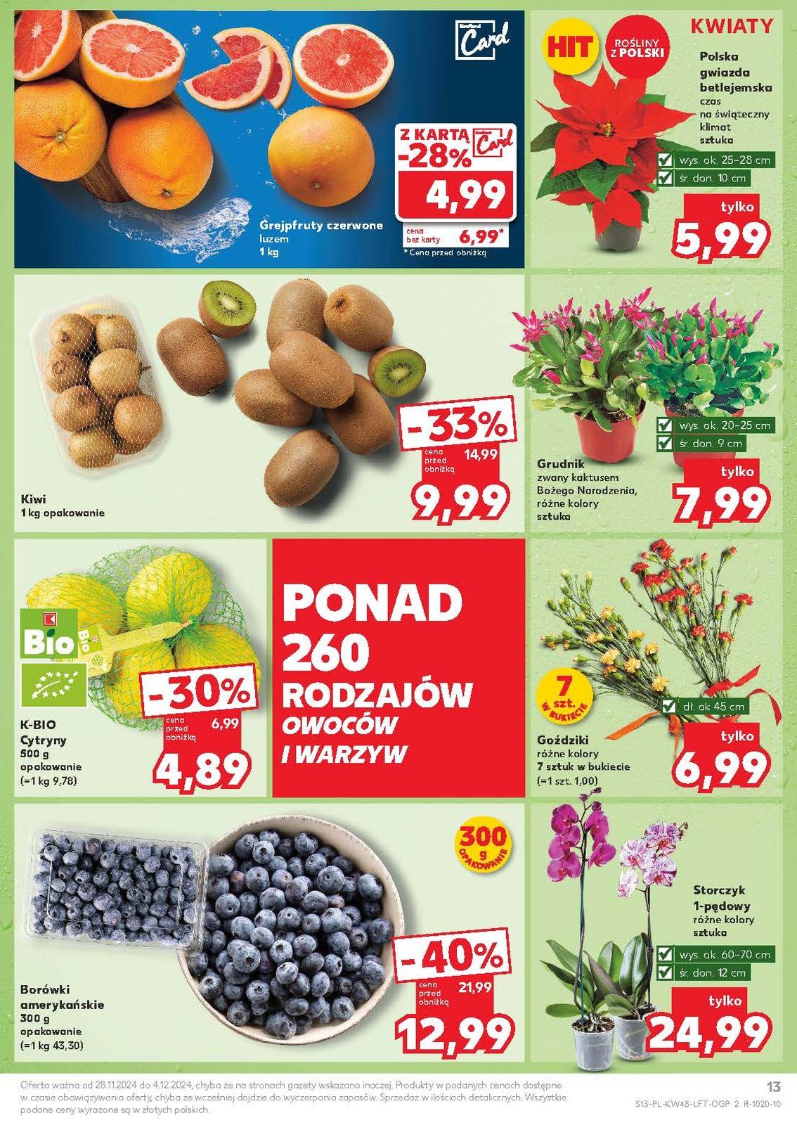 Gazetka promocyjna Kaufland do 04/12/2024 str.13