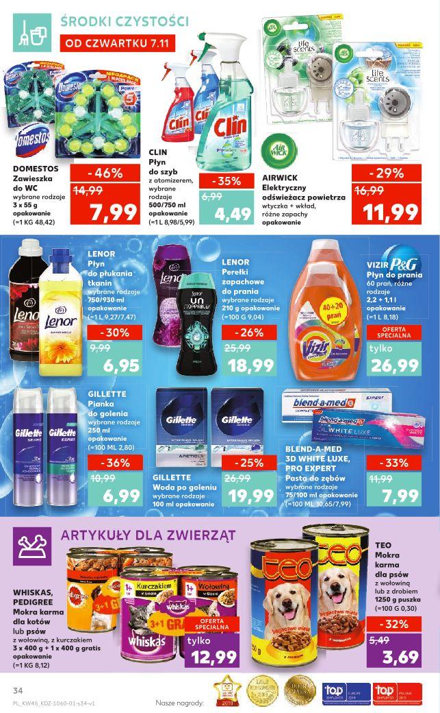 Gazetka promocyjna Kaufland do 13/11/2019 str.34