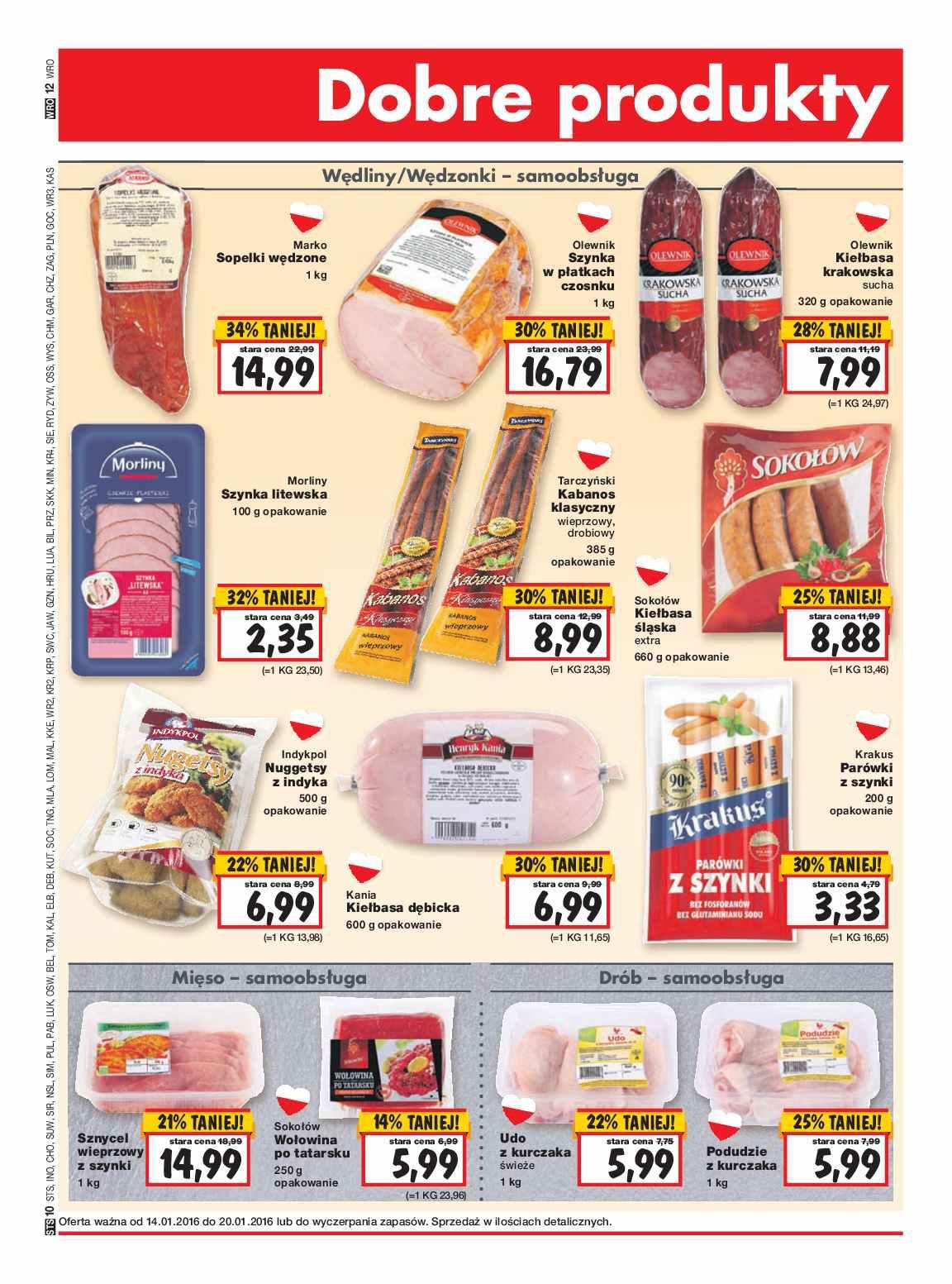 Gazetka promocyjna Kaufland do 20/01/2016 str.10