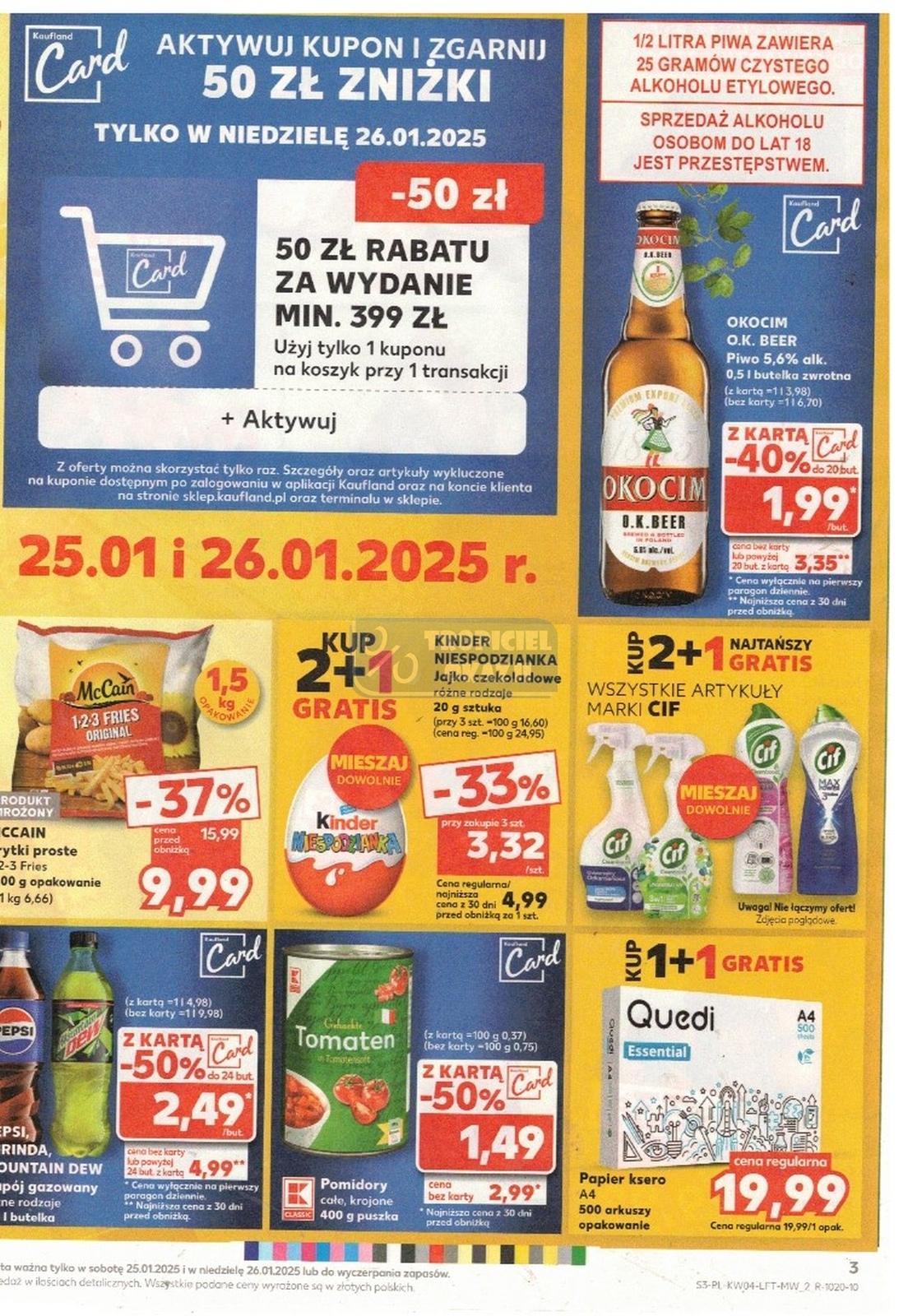 Gazetka promocyjna Kaufland do 29/01/2025 str.3