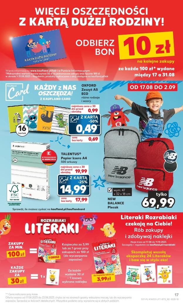 Gazetka promocyjna Kaufland do 23/08/2023 str.17