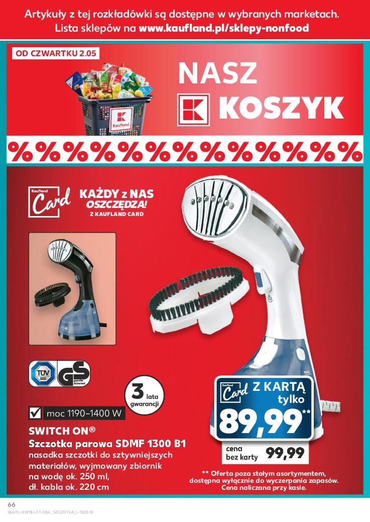 Gazetka promocyjna Kaufland do 08/05/2024 str.66