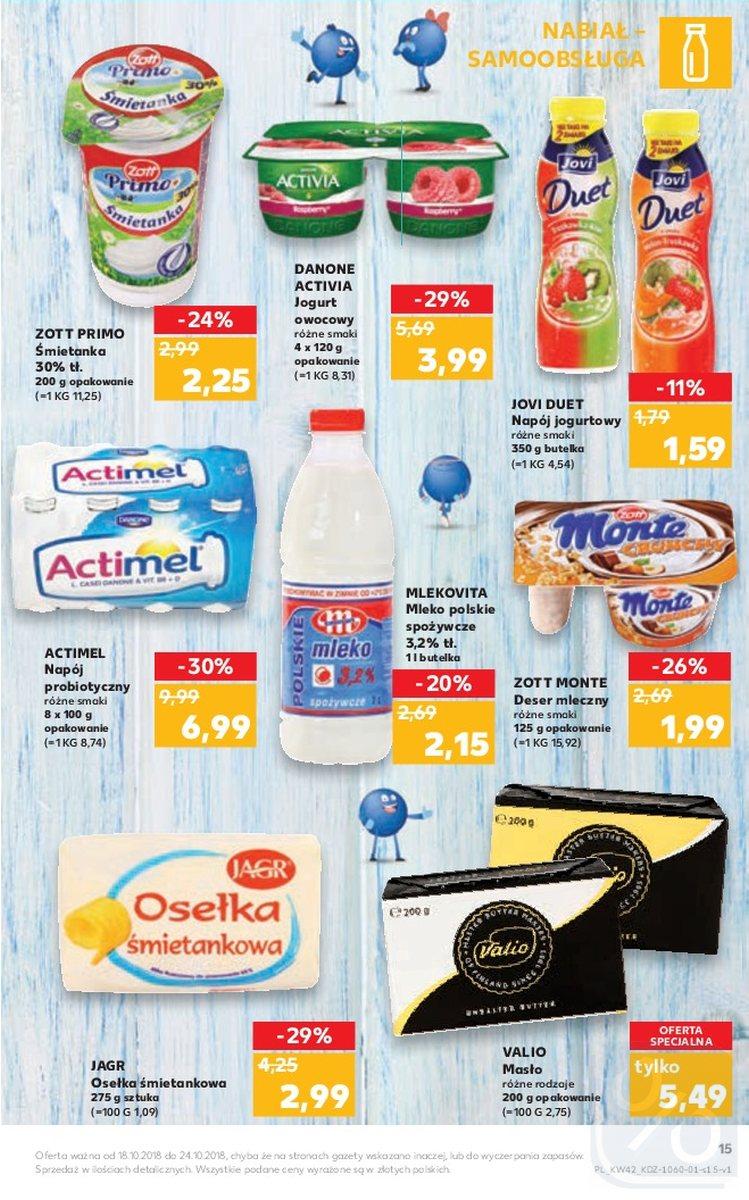 Gazetka promocyjna Kaufland do 24/10/2018 str.15