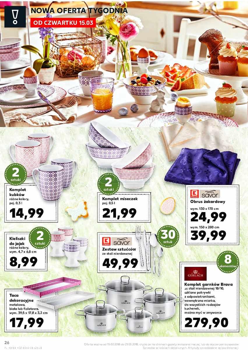 Gazetka promocyjna Kaufland do 21/03/2018 str.26